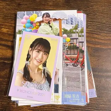 =LOVE 이코러브 브로마이드 미니 포토 카드 타키와키 쇼코
