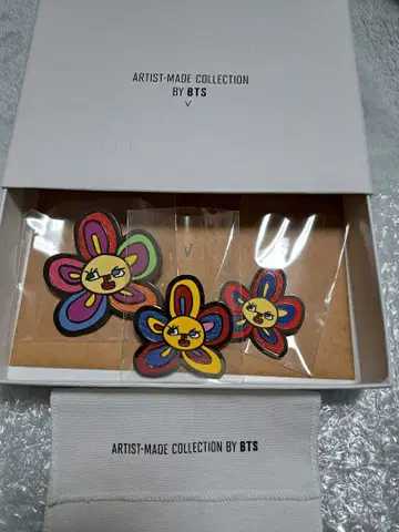 BTS V 아티스트 메이드 컬렉션 핀 배지 3개 세트
