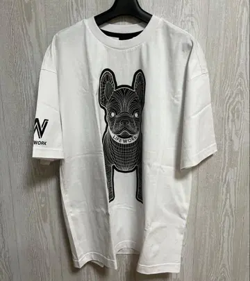 Life work 프렌치 불독 그래픽 T셔츠