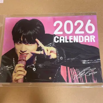 BTS 진 JIN 2026년 최신 버전 벽걸이 달력