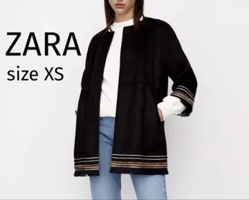 ZARA 자라 노카라 자켓 블랙 XS