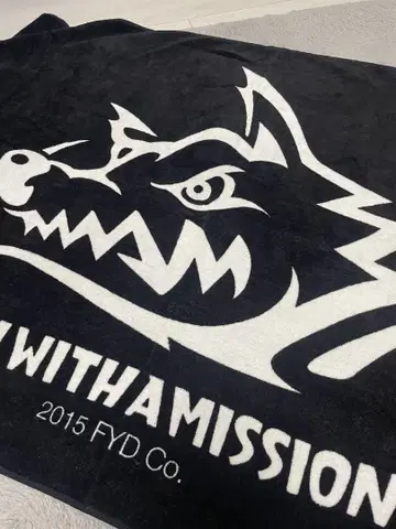 MAN WITH A MISSION 다이너마이트 타월 2015년제