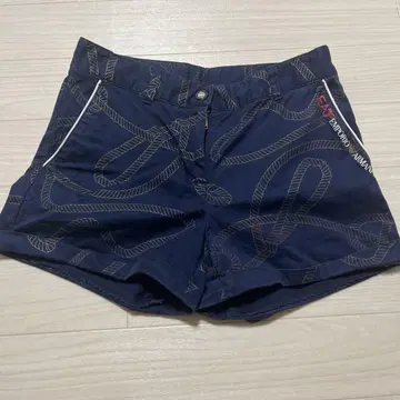 EA7 Emporio Armani 네이비 숏팬츠
