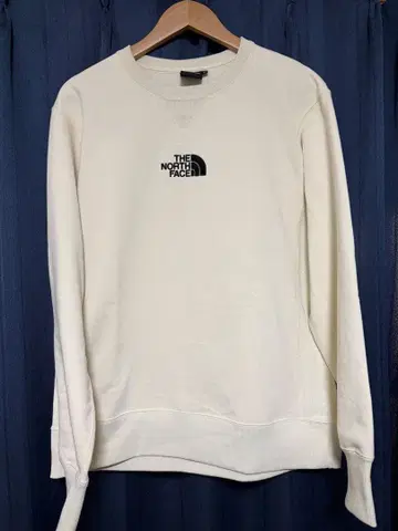 THE NORTH FACE XL 맨투맨 크림색