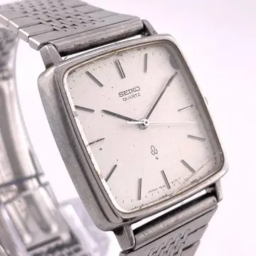 [ 작동 ] SEIKO 샤리오 빈티지 손목시계 쿼츠 새상품 배터리