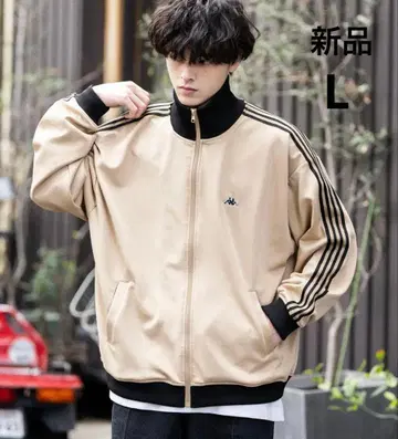 새상품 Kappa 카파 오버 사이즈 원포인트 자수 트랙 자켓 L
