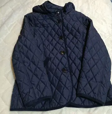 BEAMS HEART 퀼팅 후드 자켓