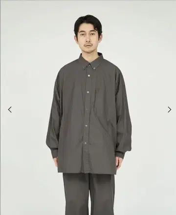 FreshService UTILITY L/S BD SHIRT S 그레이