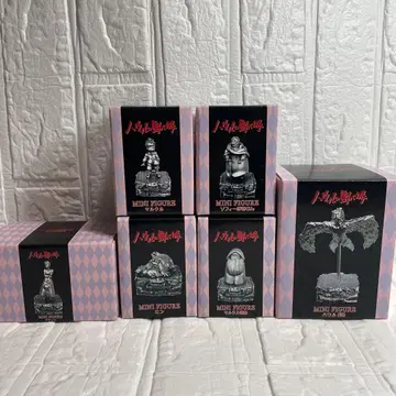 하울의 움직이는 성 메탈 미니 피규어 6종 세트 박스 있음 미사용 레어