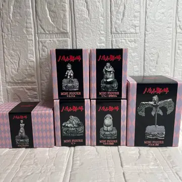 하울의 움직이는 성 메탈 미니 피규어 6종 세트 박스 있음 미사용 레어