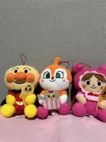호빵맨 봉제 인형 세트