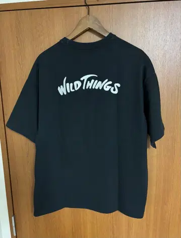 WILD THINGS 블랙 T셔츠 L 사이즈