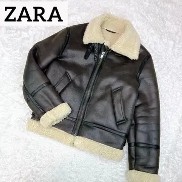컨디션 최상 ZARA 보아 자켓 무스탕 자켓 M
