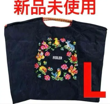 꽃무늬 자수 에코백 숄더백 FEILER 새상품 L