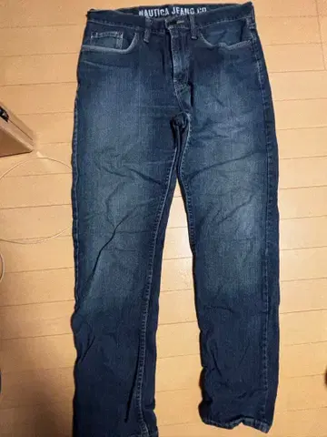 NAUTICA JEANS CO. 다크 블루 스트레이트 데님