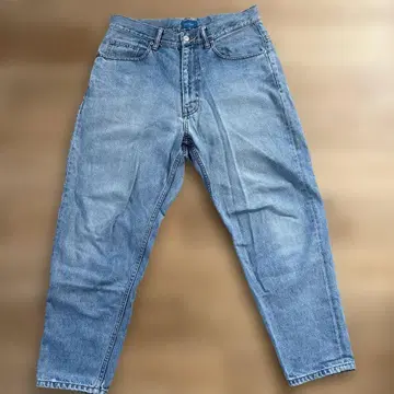 BEAMS 배기 테이퍼드 데님 팬츠 M 11-21-0598-791