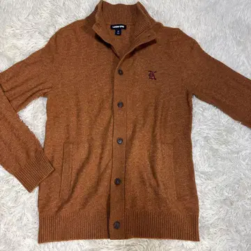 LANDS'END 니트 가디건 알파카 혼방 M