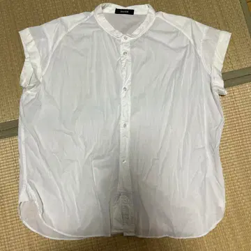 주카 ZUCCA 일본제 코튼 셔츠 화이트