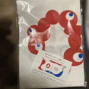 오사카 간사이 만박 미야쿠미야쿠 EXPO 2025 공식 로고의 가게 천막