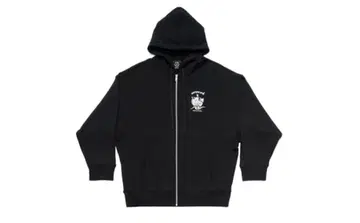 aurora ark Zip up Hoodie/BLACK