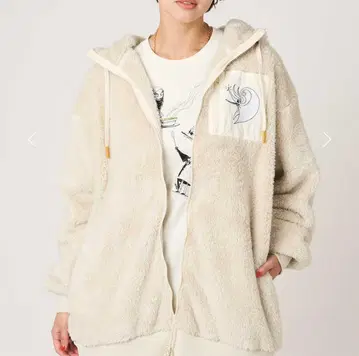 그라니프 나이트메어 비포 크리스마스 제로 보아 롱 지퍼 후드티