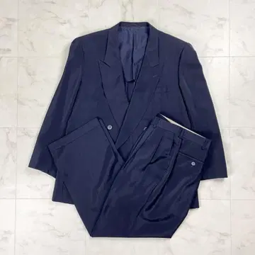 새상품급 니나리치 더블 브레스트 셋업 수트 블랙 사이즈 XL*HD533