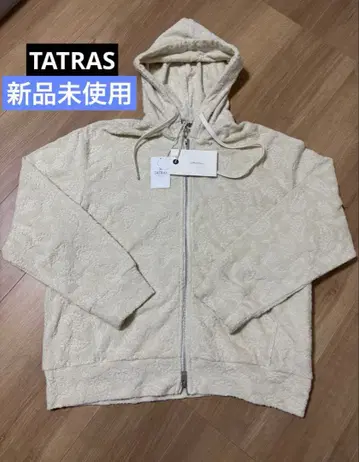 TATRAS 타트라스 sea green 페이즐리 무늬 후드티