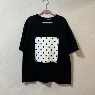 새상품급 FRAPBOIS 플라보아 블랙 도트 T