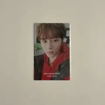 txt 범규 트레이딩 카드 MEMORIES first story 메모리즈