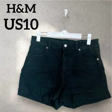 H&M [US10] 에이치앤엠 블랙 숏팬츠