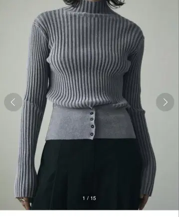 anuke Velour Rib Knit