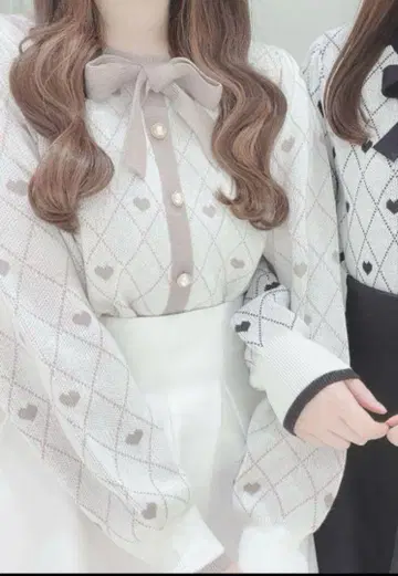 evelyn 하트 니트 에블린
