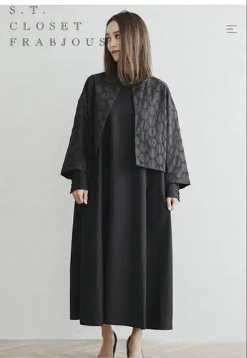 S.T.CLOSET FRABJOUS 자켓 & 원피스 세트 LL 미사용