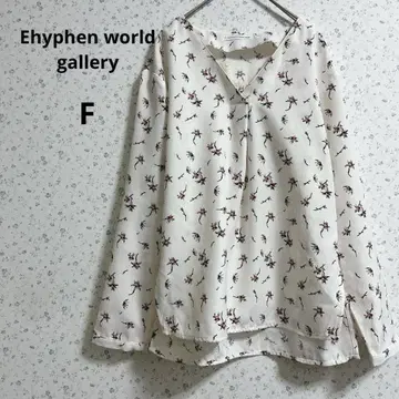 a600 하이픈월드 갤러리 [ F ] 꽃무늬 블라우스