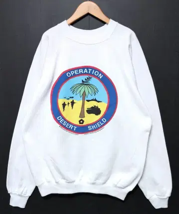 VINTAGE 걸프전 Hanes USA제 맨투맨 XL 1