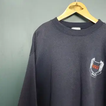 USA 구제 의류 90s 미국제 빈티지 맨투맨 로고 자수 트레이닝복
