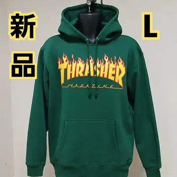새상품 미사용 THRASHER (트레셔) 후드티 속기모