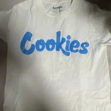 Cookies 크림색 T셔츠