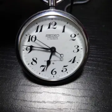 SEIKO 수동 와인딩 회중시계 PRECISION 21석