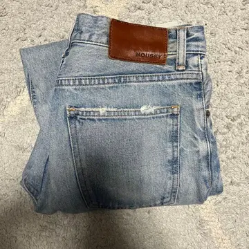 moussy 컷오프 스트레이트 데님