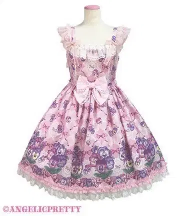 angelic pretty lacy pansy