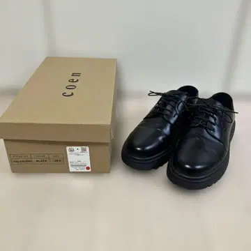 [새상품급] Coen 블랙 드레스 신발 26.0cm