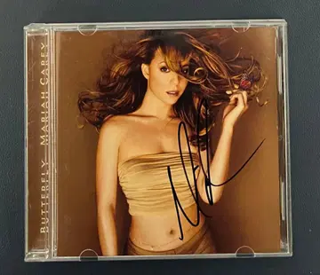 Mariah Carey 사인 포함 butterfly CD