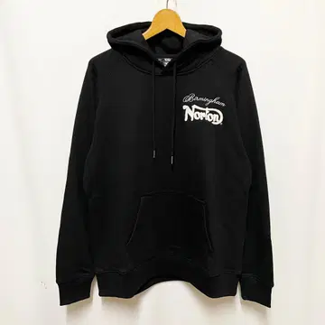 미사용 새상품 Norton 노트 후드티 블랙 XXL