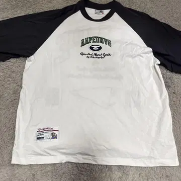 AAPE RAGLAN TEE L 사이즈