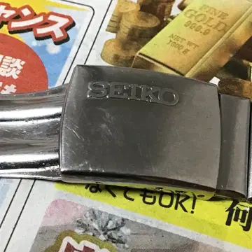 앤티크! SEIKO ELNIX 남성용 손목시계 팔찌