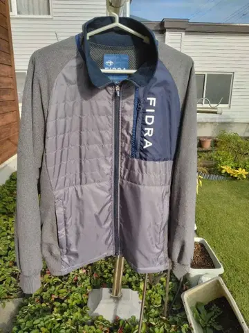 FIDRA 점퍼 그레이/네이비