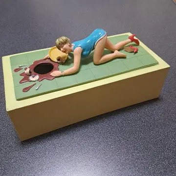 앤티크 티슈 BOX
