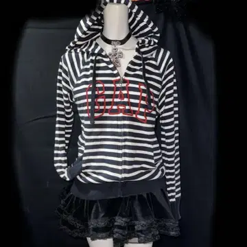 GAP 헤이세이 갸루 Y2K 그런지 보더 풀 집업 후드티 기믹