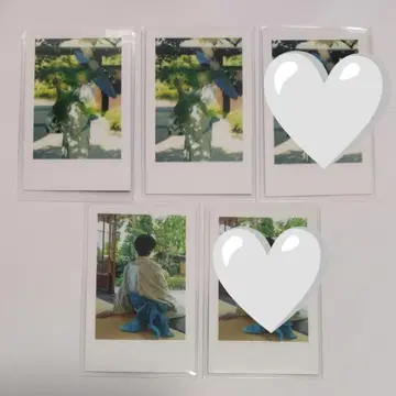 이레이스 호토케군 실사 폴라로이드 유카타 3장